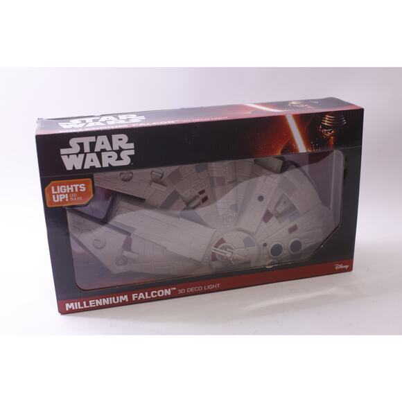 Star Wars, Millenium Falcon, 3D Deco Light, Disney, Lucasfilm, ~ 250729-WH 835 - Picture 1 of 3